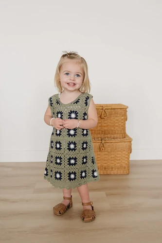 Crochet Cover Up Dress | Peony and Posy Bouti
