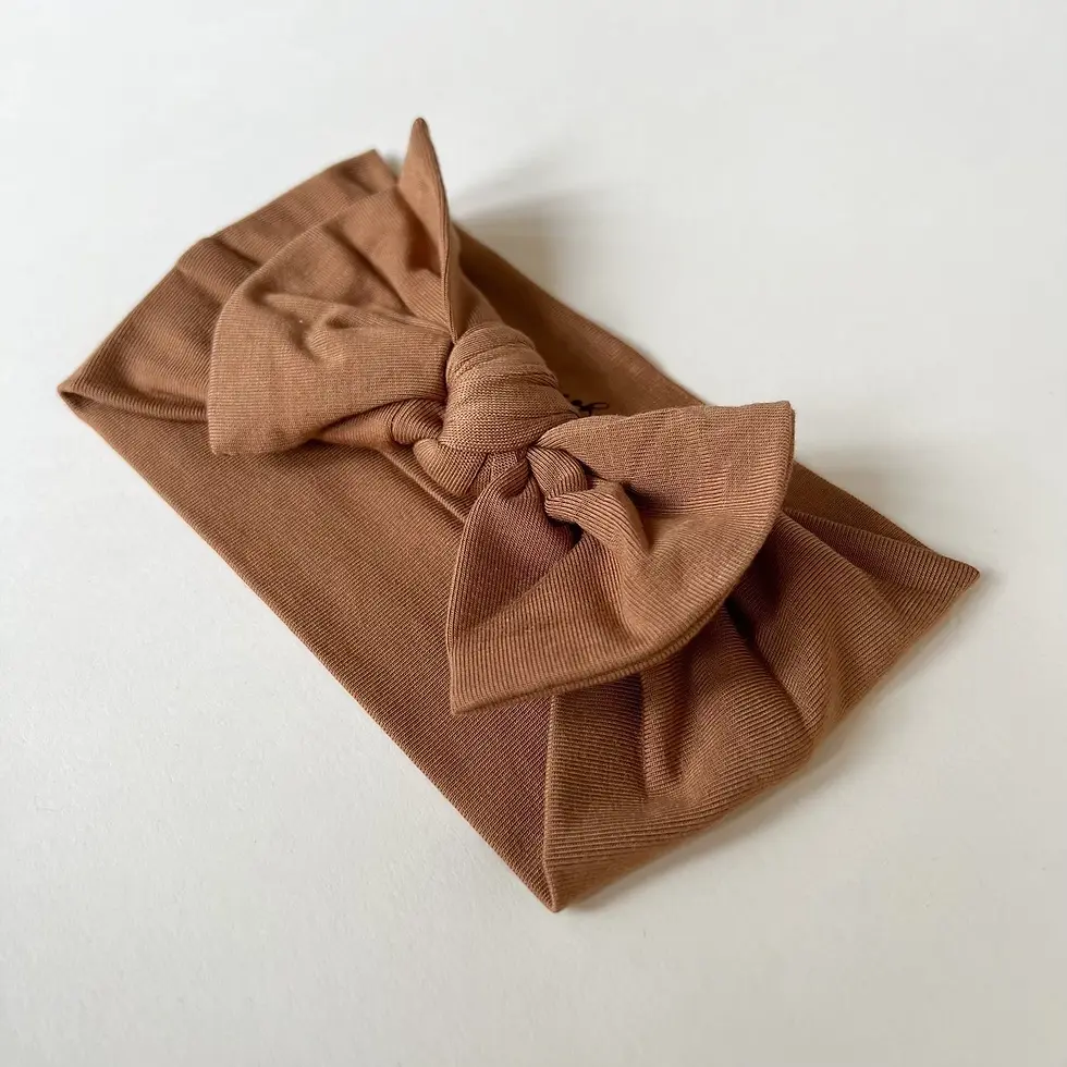 Bamboo Bow | Caramel