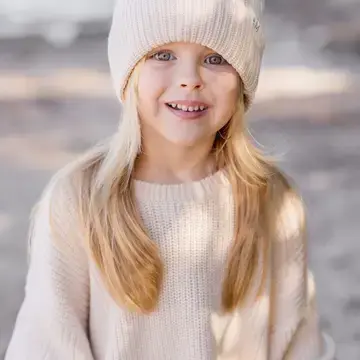 Thumbnail: Chunky Knit Sweater | Vanilla