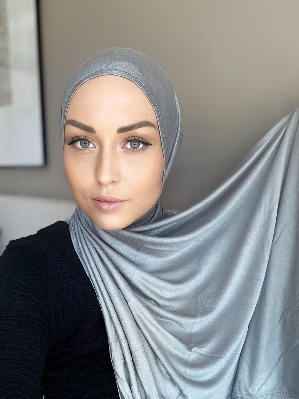 Miniaturebillede: Instant Jersey Sjal - Chic Grey (P)