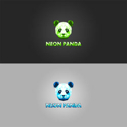 NeonPandaGeometric