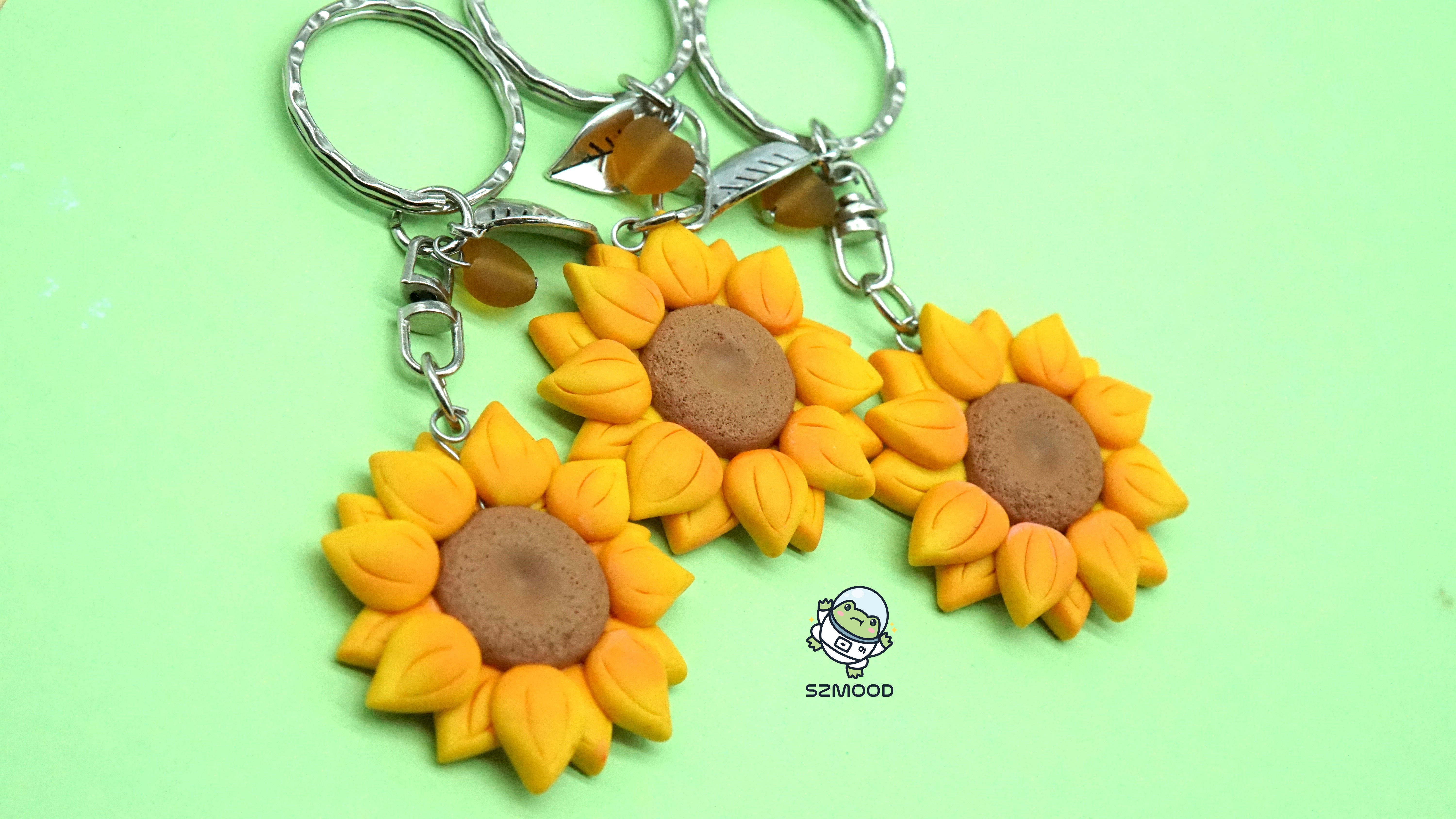 Portachiavi girasole