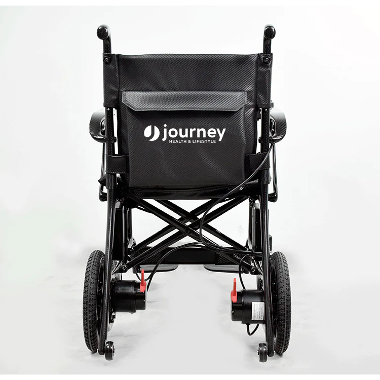 Journey Air Elite Lightweight Folding Power Wheelchair Rear