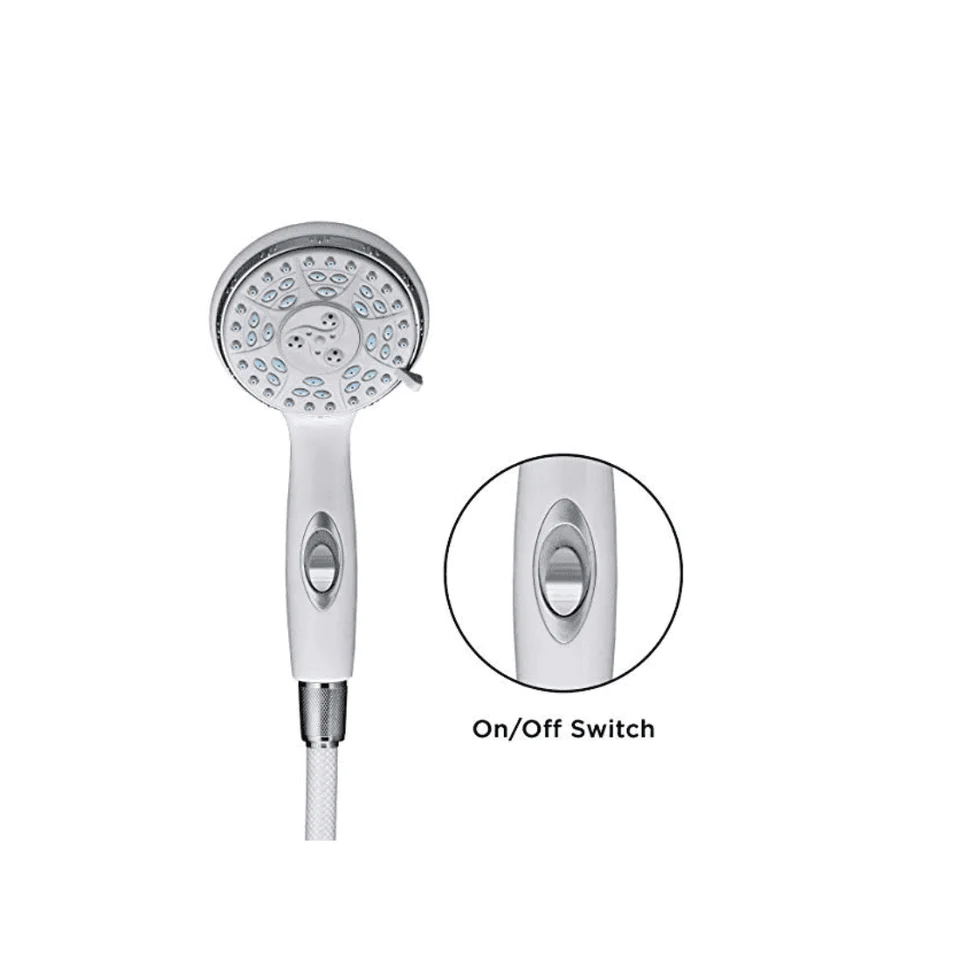 Thumbnail: Nova Medical 5 Function Deluxe Hand Held Shower Head