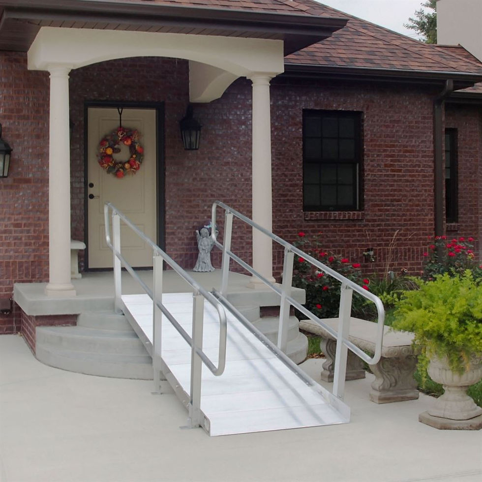 Thumbnail: PVI OnTrac Wheelchair Access Ramp