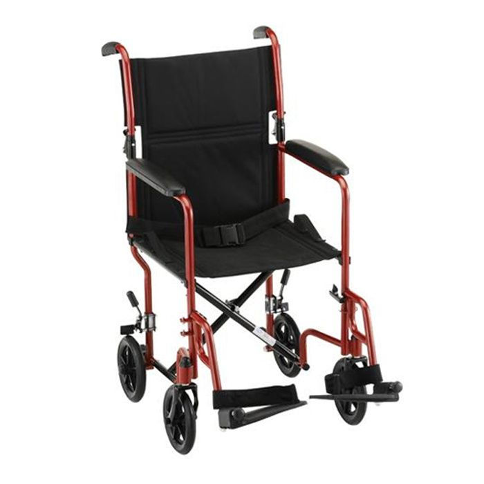 Thumbnail: Nova 19" Steel Transport Chair