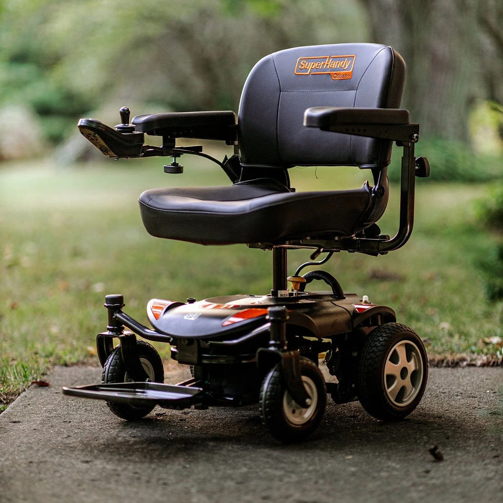 Thumbnail: GoRide CRZ Powerchair - 300 lb Capacity-Rear Wheel Drive-6.7 Mile Range
