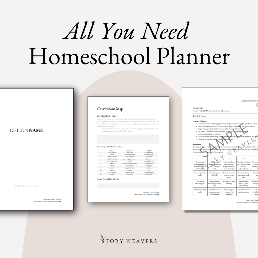 Homeschool Master Document 2026–2027 | Complete Academic Portfolio ...