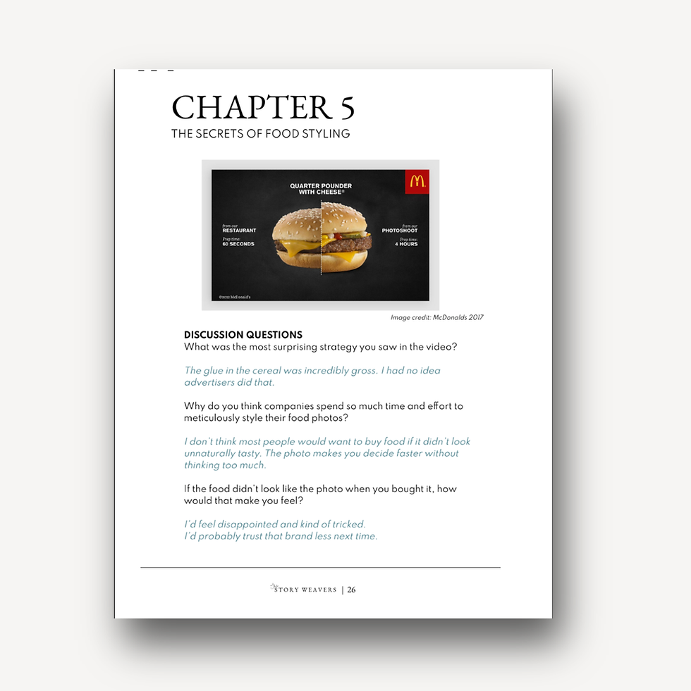 Thumbnail: Cookbook Project:  Personalized for Up to 5 Children (Levels 1–8)
