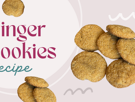 Ginger Cookies: Recipe for Week 3 of Our 2024 Christmas Cookie Cook Along