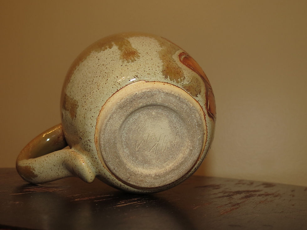 Thumbnail: Brown Flower Mug