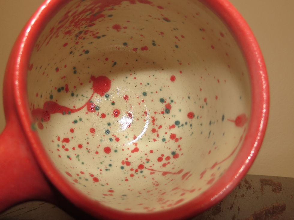 Thumbnail: Pink Carved Mug