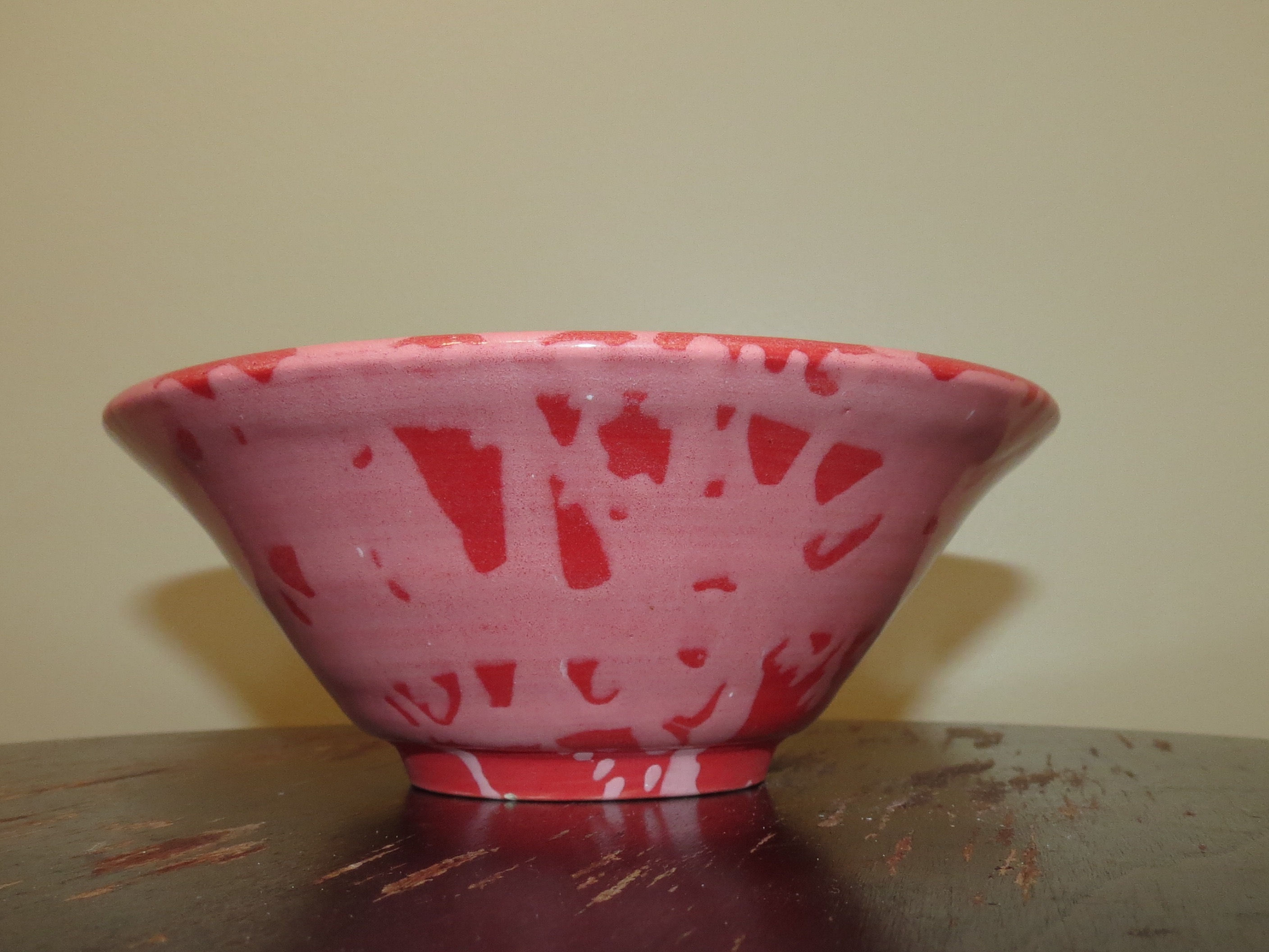 Red & Pink Bowl
