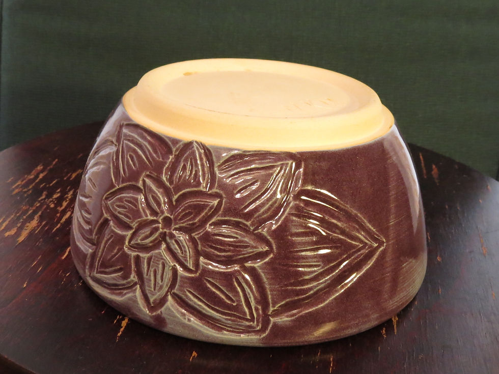 Thumbnail: Purple Flower Bowl 1