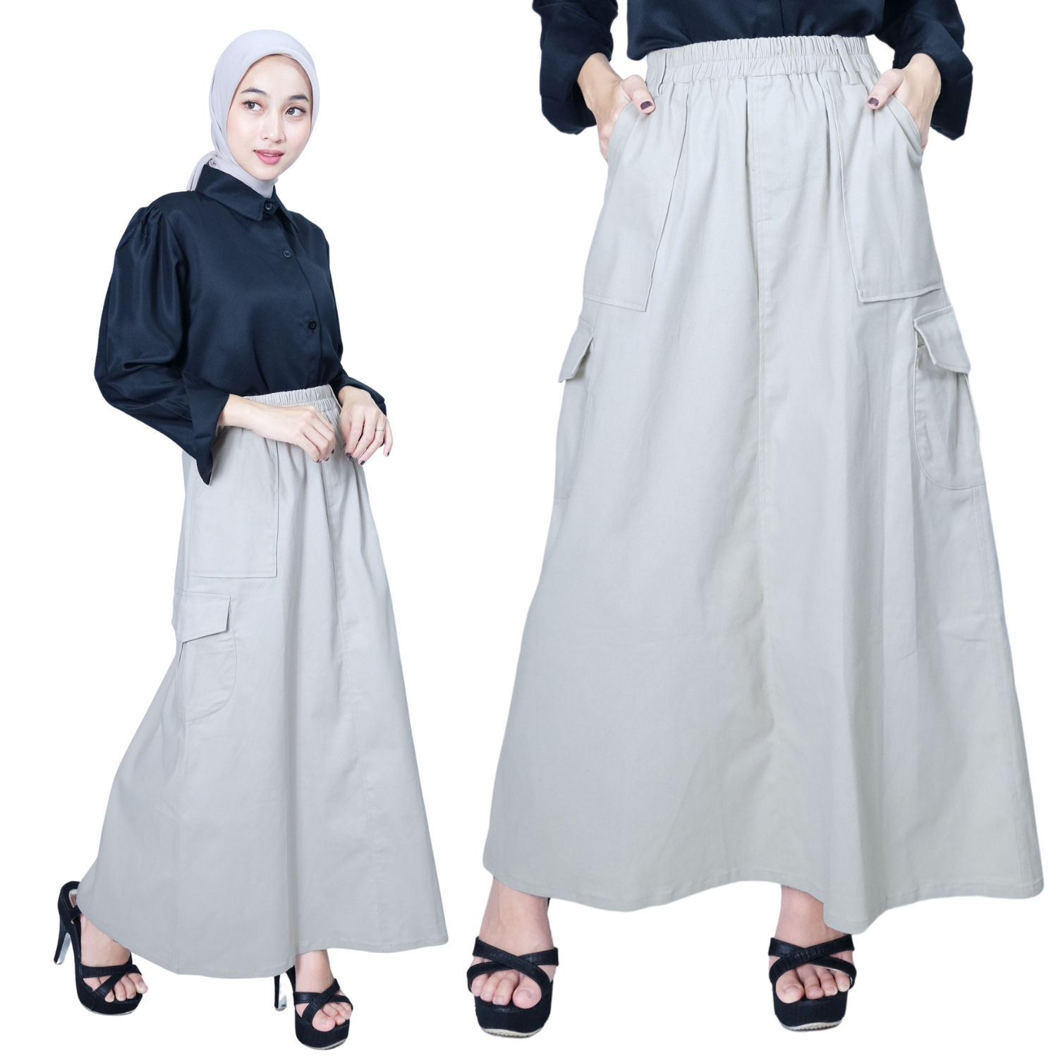 Rok Cargo Wanita #DR2019