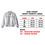 Thumbnail: Varsity Dewasa Unisex #BE8016