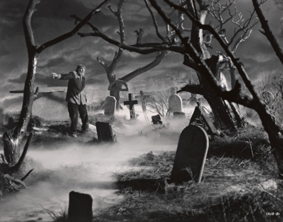 Monsters in a graveyard
