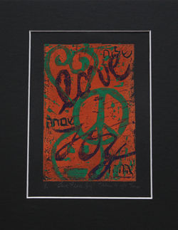 green Love, Peace, Joy