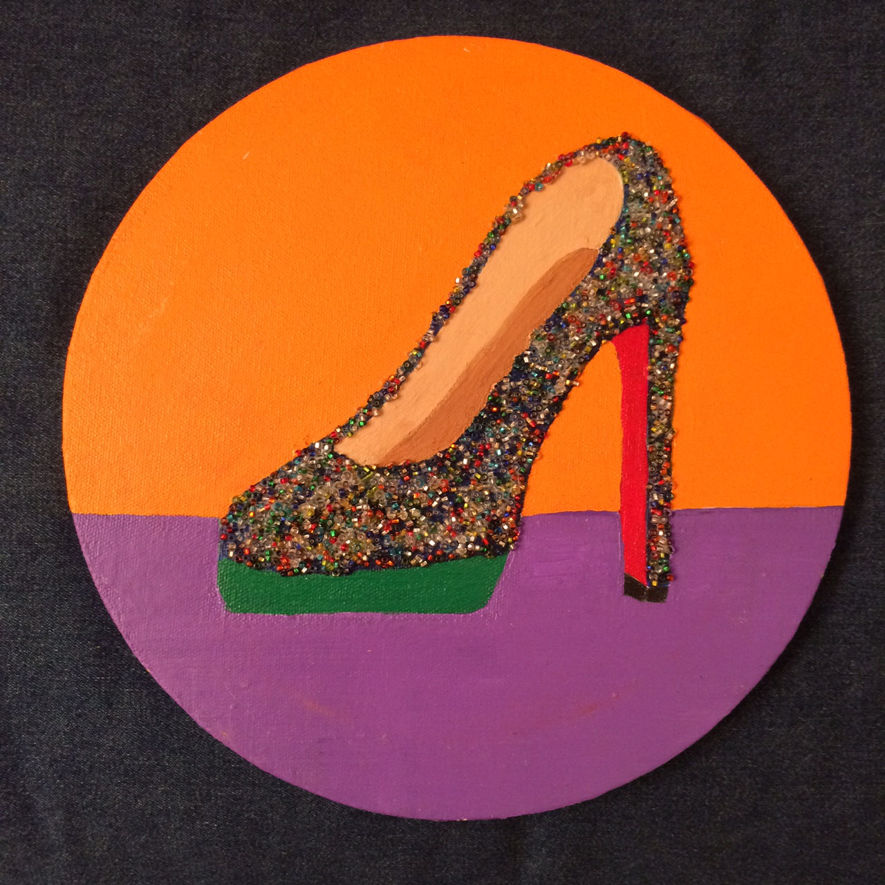 beaddazzeled heels