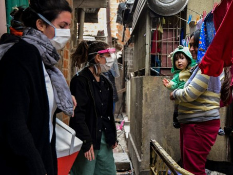 Las manzaneras de la pandemia