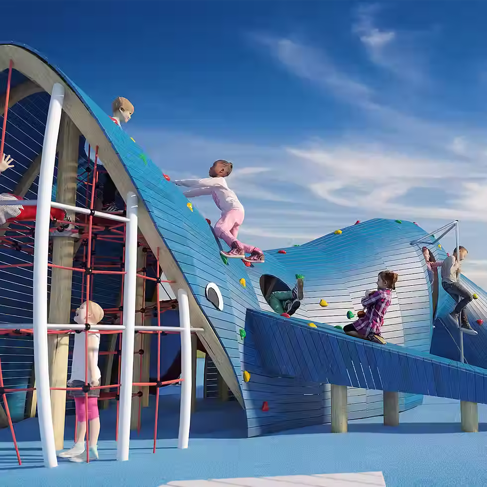 Diseño personalizado, ingeniería, fabricación e instalación de parques infantiles de clase mundial en Panamá