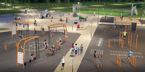 AREAS RECREATIVAS EJERCICIO, CANCHAS Y P