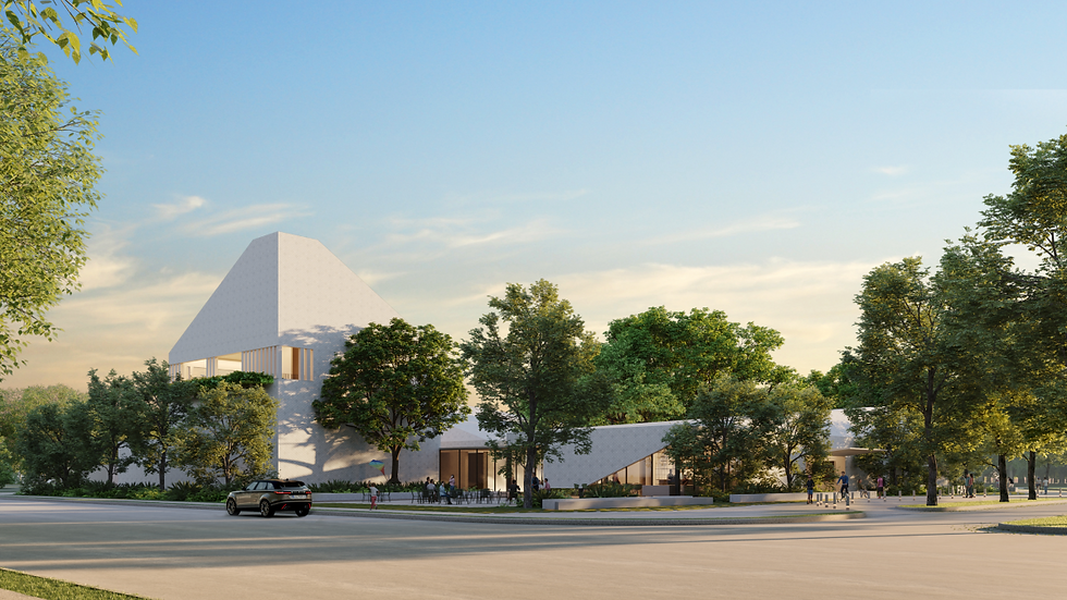 Render de Museo de deporte panameño