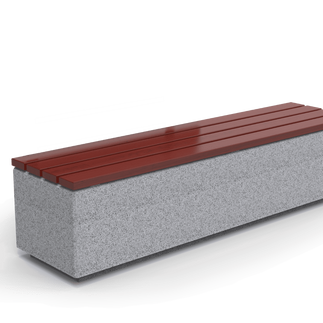 Bancas de concreto de Benito en Panama