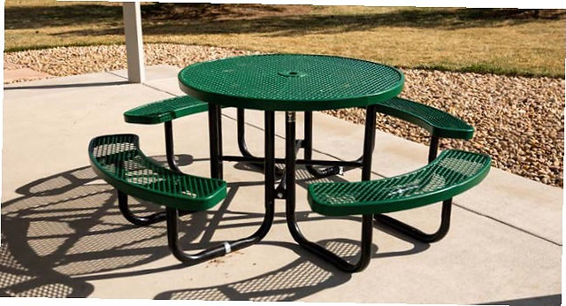 Mesas de picnic para parques infantiles