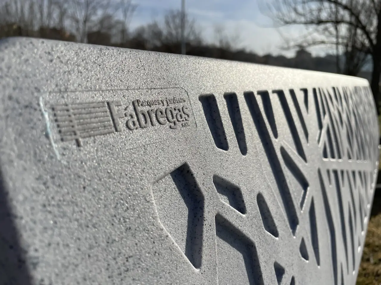 Polietileno reciclado bancas