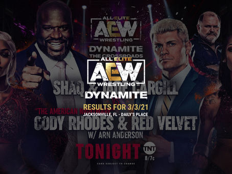 AEW Dynamite Results for March 3, 2021