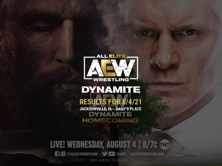 AEW Dynamite Results for August 4, 2021
