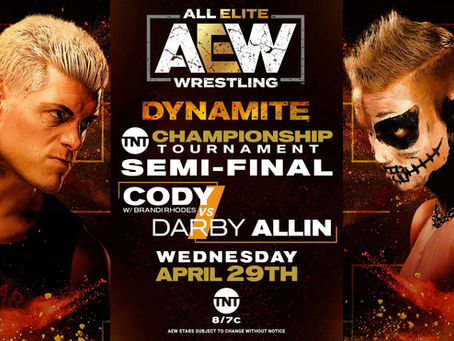 AEW DYNAMITE Preview for April 29, 2020