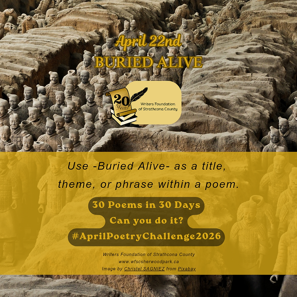 ancient mummified burial grounds - Poetry Challenge - Buried Alive
