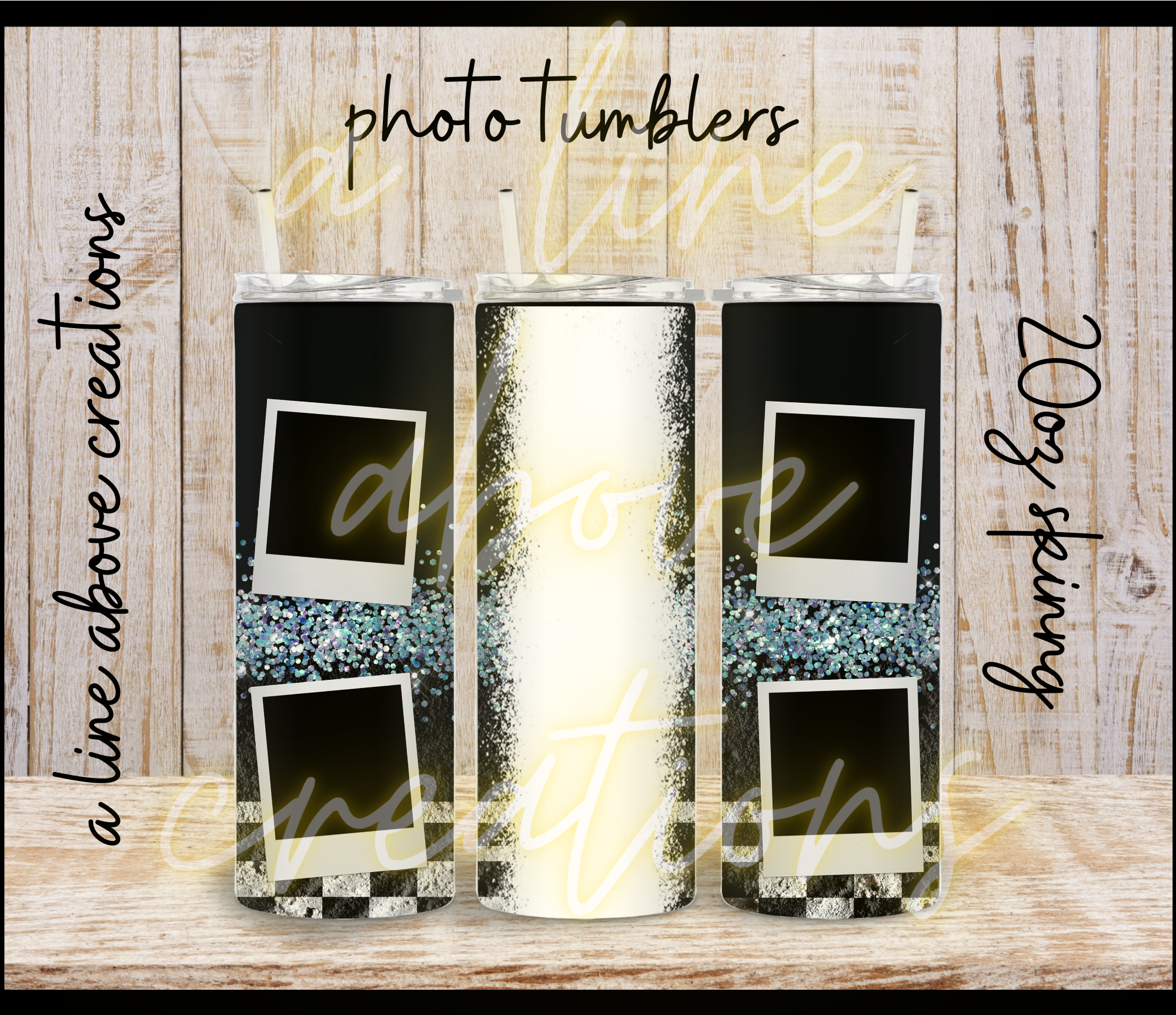 Photo Customizable 20 oz Sublimation Tumbler, Gift for Him, Gift for He