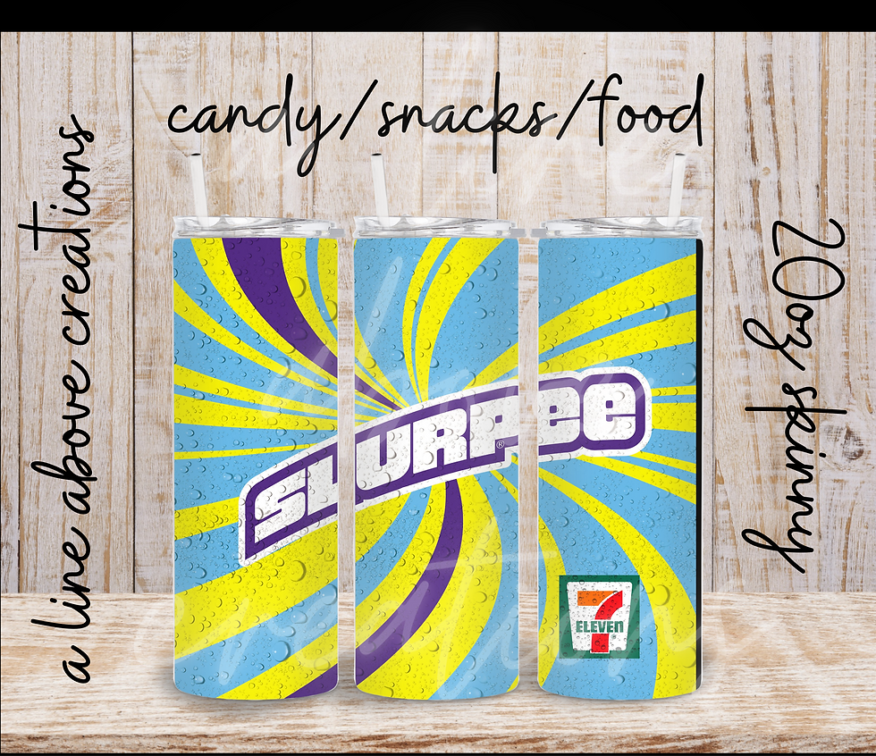 Thumbnail: Snacks/Candy/Food Sublimation Tumbler, Gift for Him, Gift for Her
