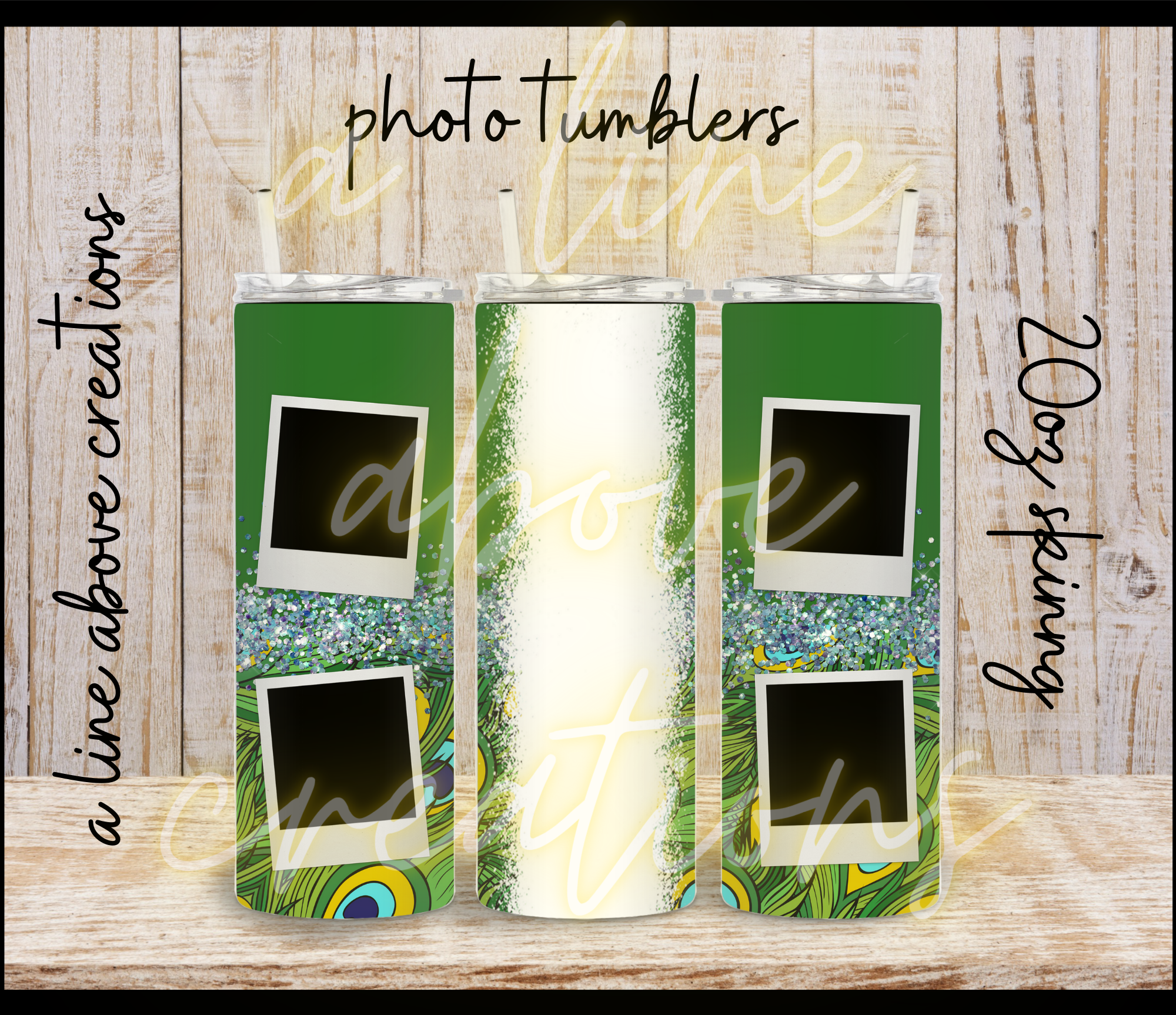 Photo Customizable 20 oz Sublimation Tumbler, Gift for Him, Gift for He