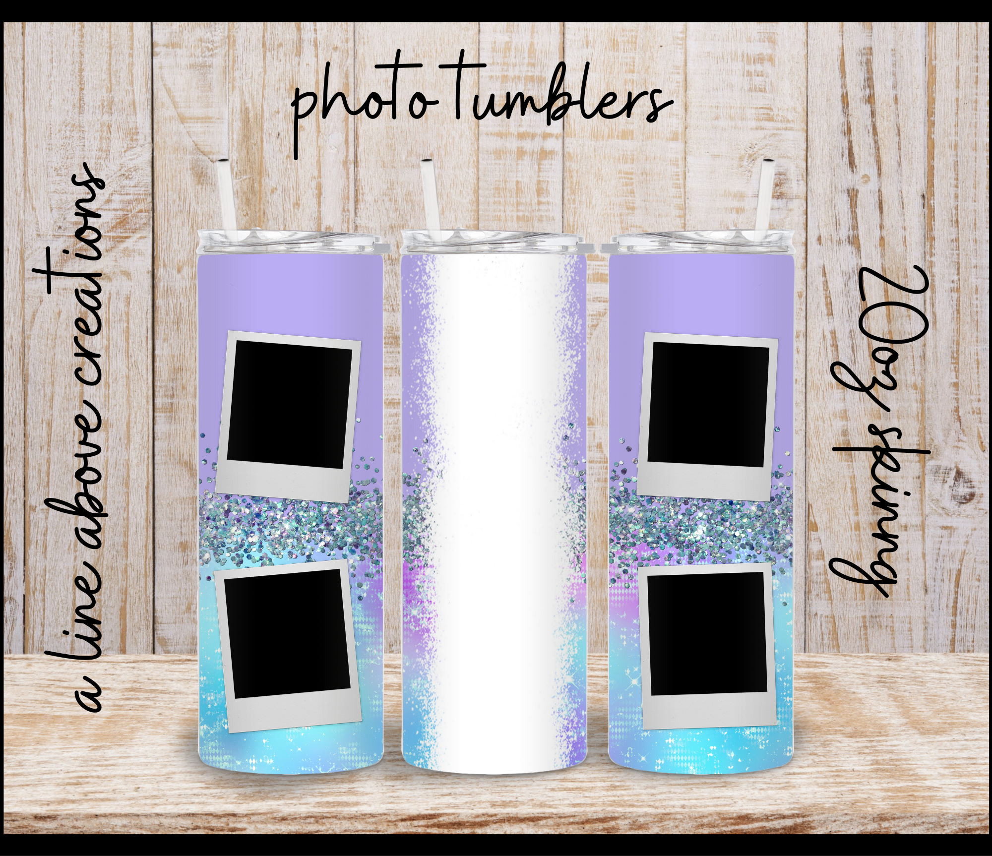 Photo Customizable 20 oz Sublimation Tumbler, Gift for Him, Gift