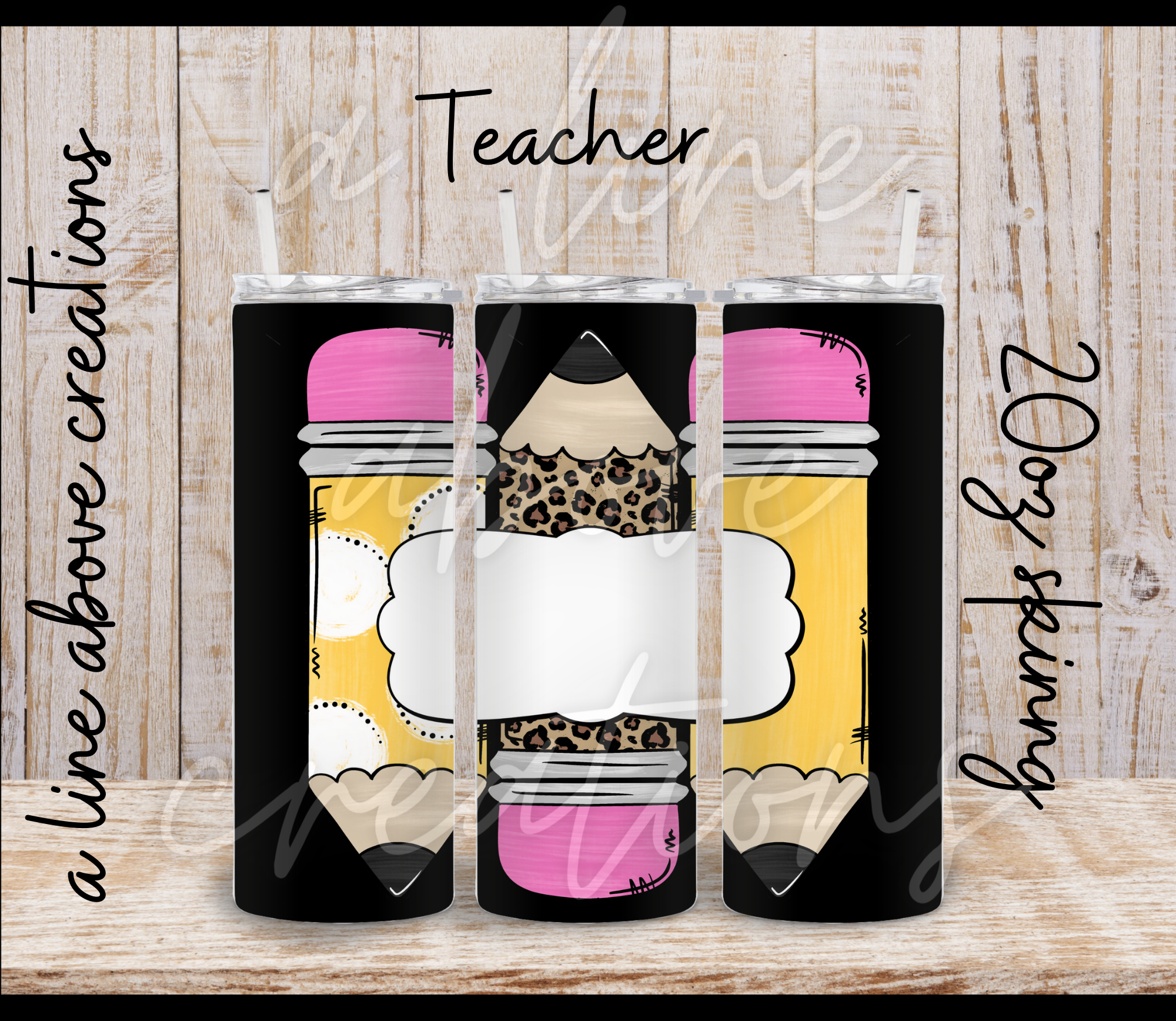 School Related 20oz Sublimation Tumbler, Gift for Him, Gift for Her