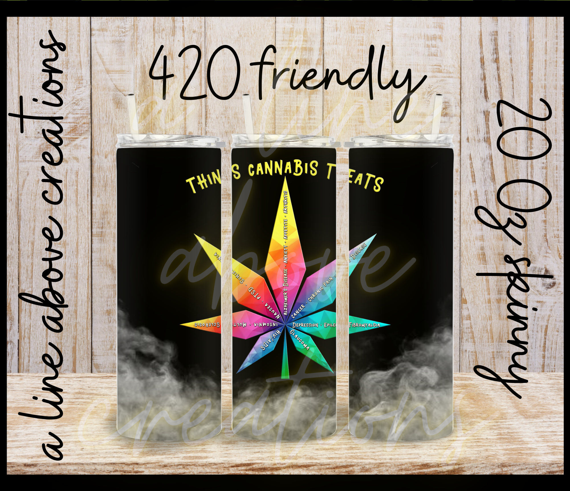 420 Friendly Sublimation Tumbler, Gift for Him, Gift for Her