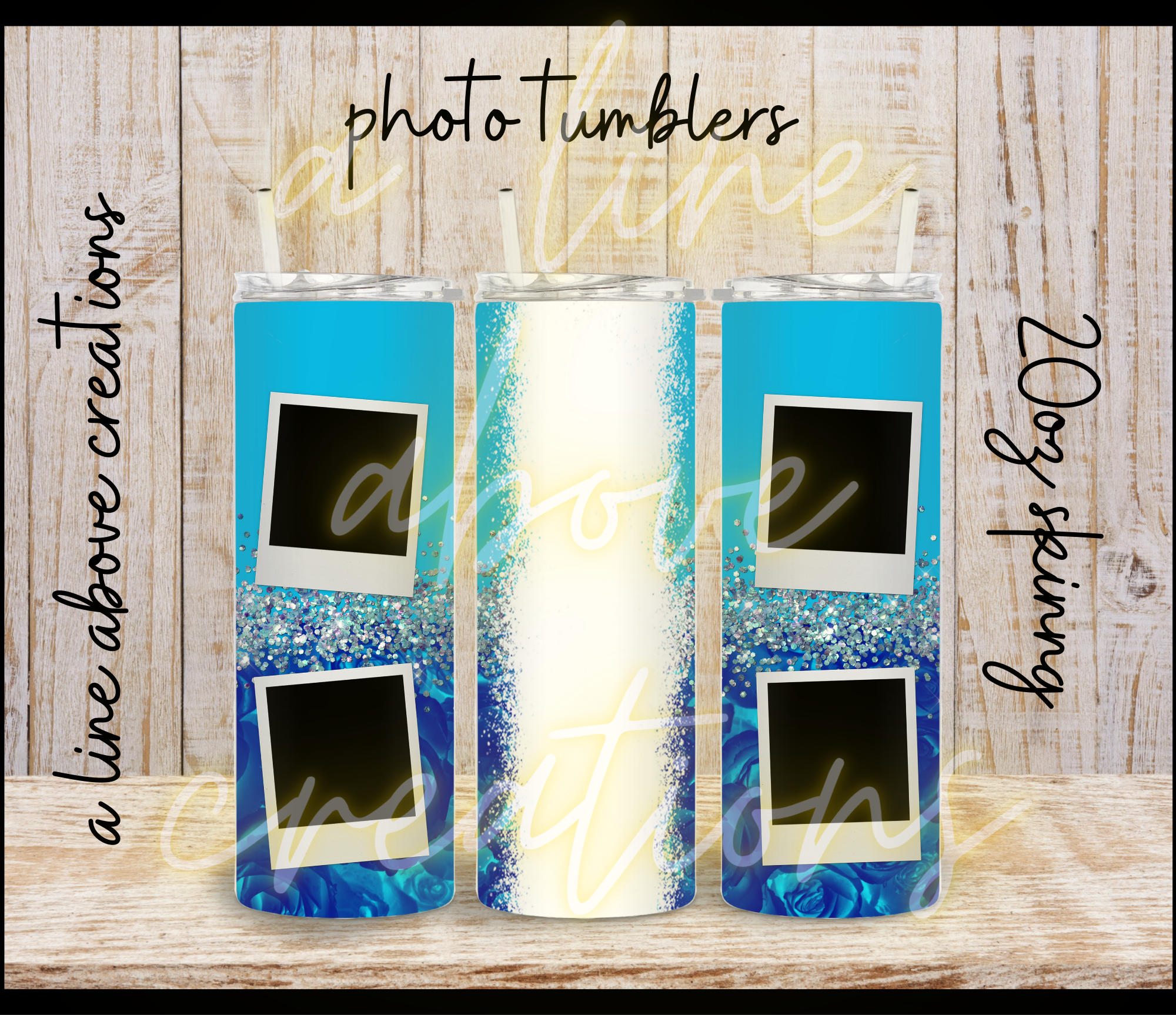 Photo Customizable 20 oz Sublimation Tumbler, Gift for Him, Gift for He