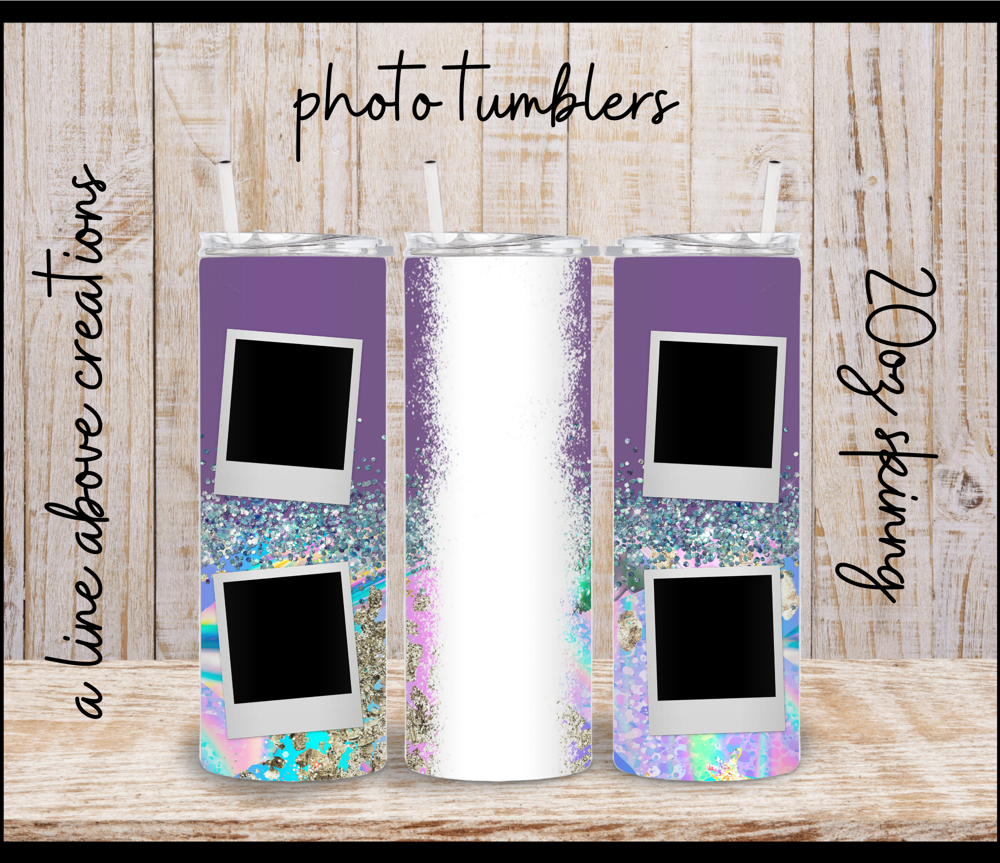Photo Customizable 20 oz Sublimation Tumbler, Gift for Him, Gift