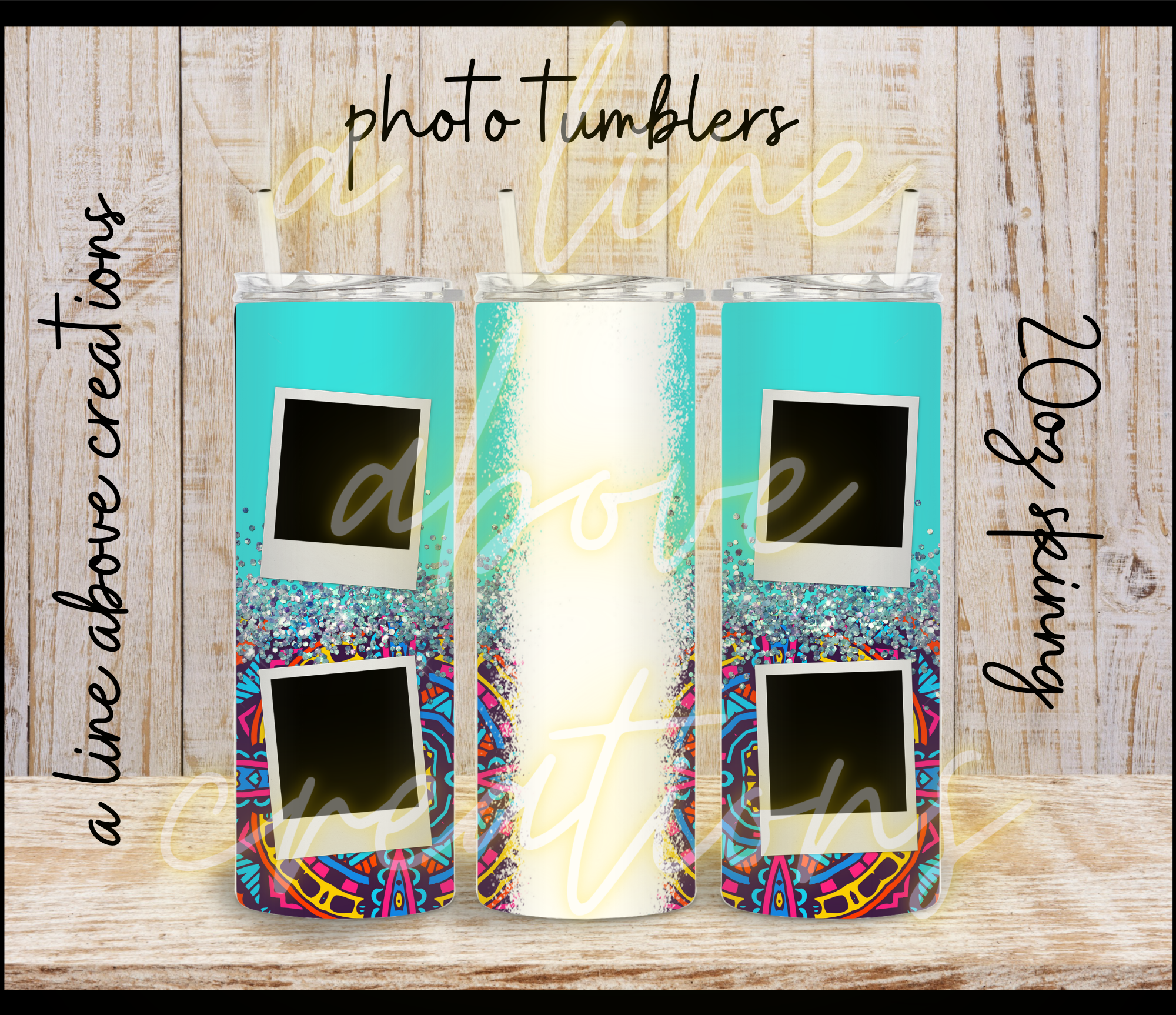 Photo Customizable 20 oz Sublimation Tumbler, Gift for Him, Gift for He