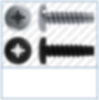 Cross Recess (Z) Pan Plas-Fix 60 Screw