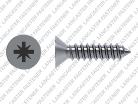 Cross Recess (Z)  Countersunk Type C  DIN 7982  Self-Tapping Screws  Steel Zinc Plated (CR