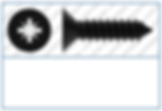 Cross Recess (Z) Countersunk Type C DI