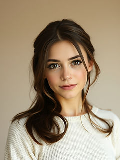 a person with the name Ashly with brown