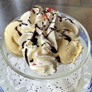 3 ice cream balls