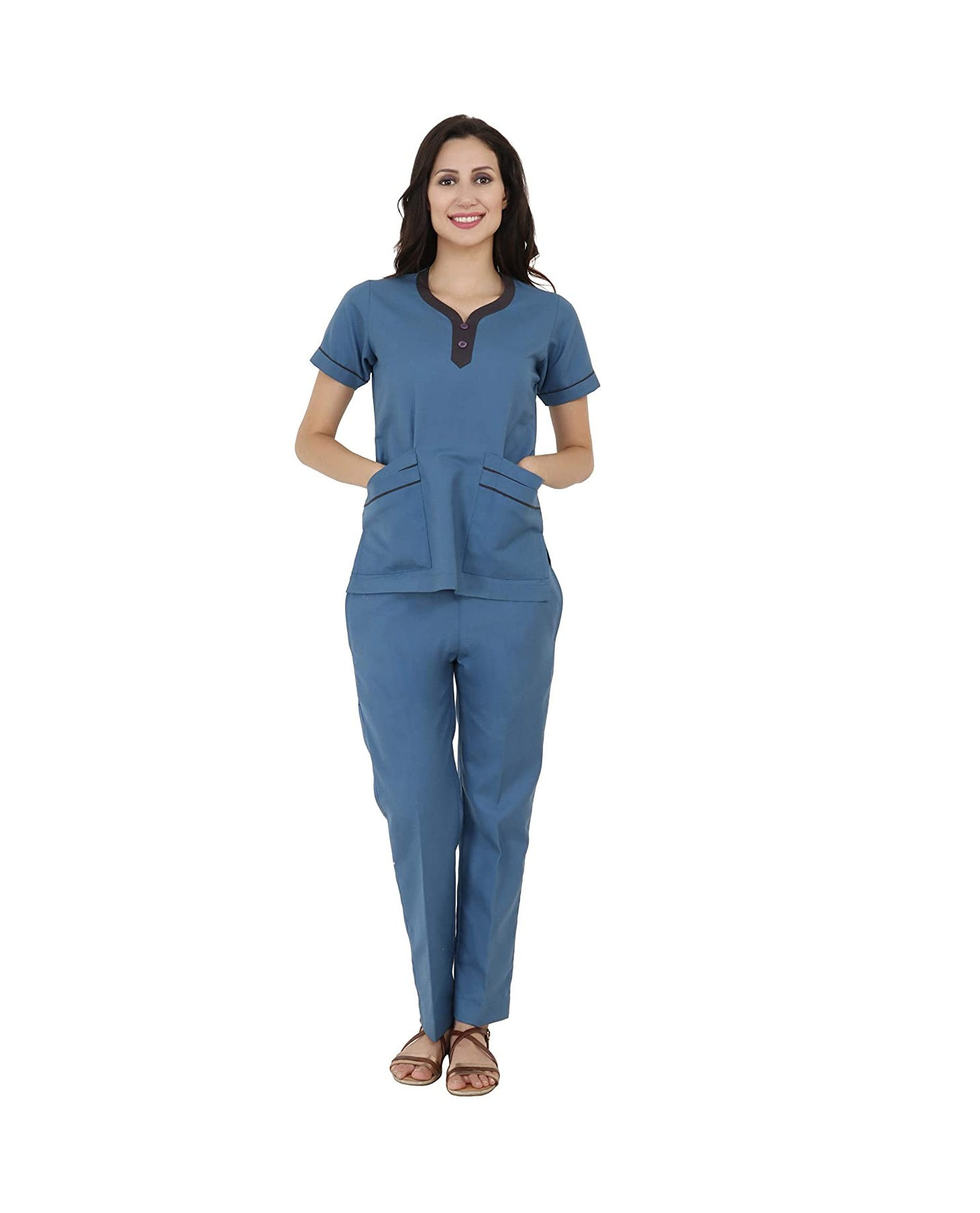 Medical Scrub Suit Set for Doctors, Nurses, Surgeons