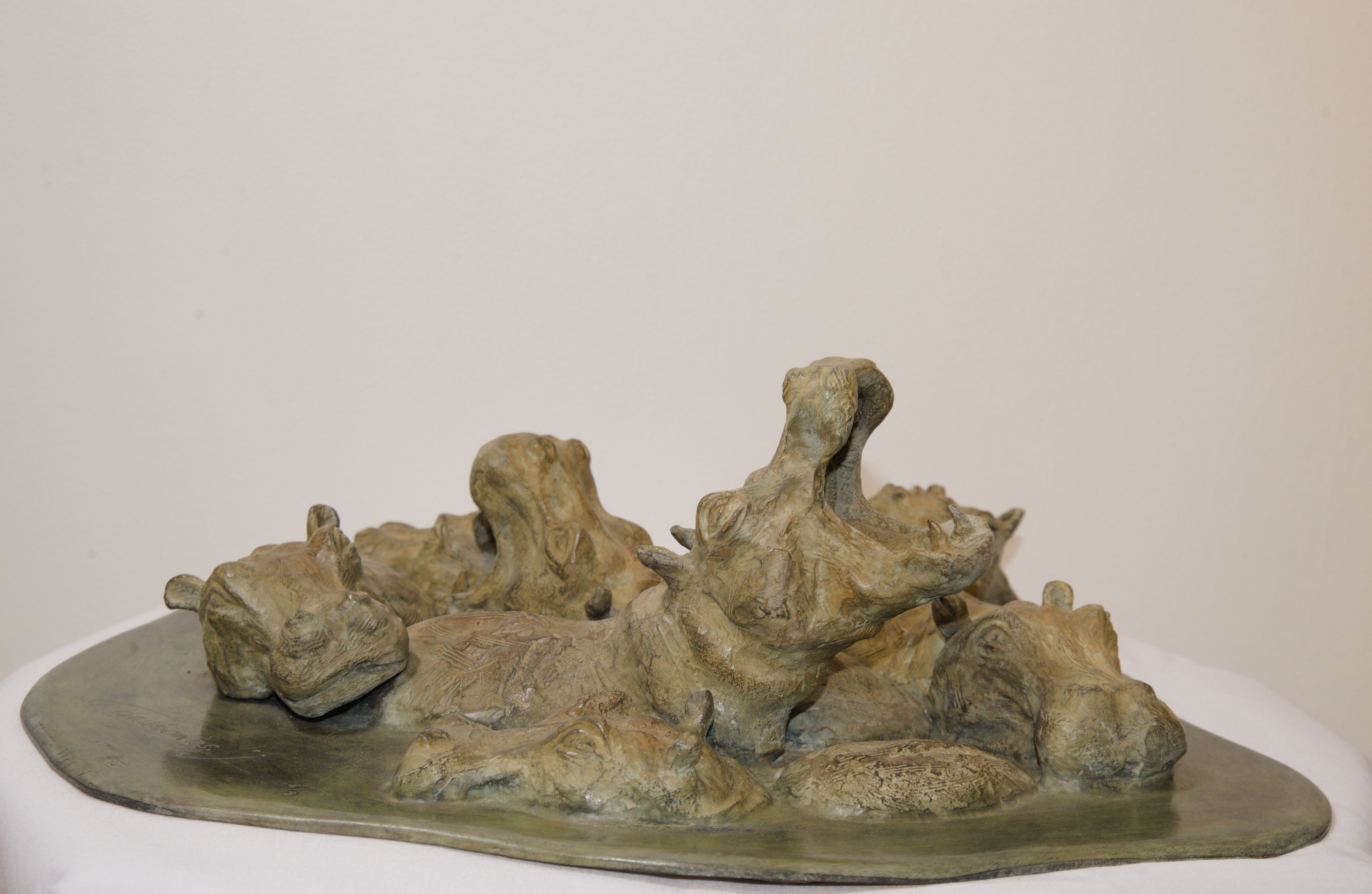 "Hippopotamus raft" par Isabelle Carabantes